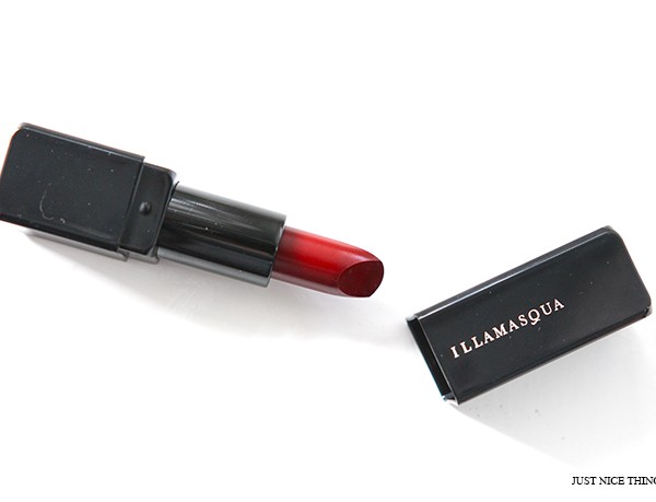 Illamasqua Glamore lipstick in Vega