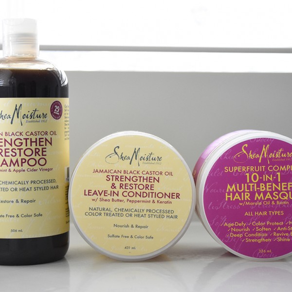 Review: Shea Moisture Jamaican Black Castor Oil Strengthen & Restore Shampoo and Conditioner
