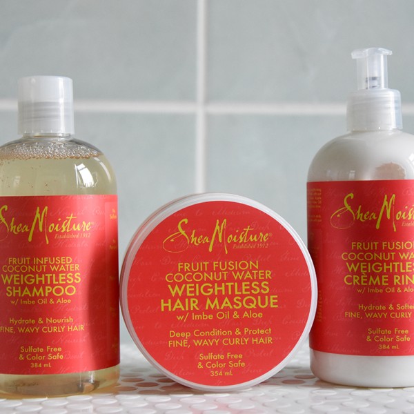 Review: Shea Moisture Fruit Fusion Shampoo, Conditioner and Masque